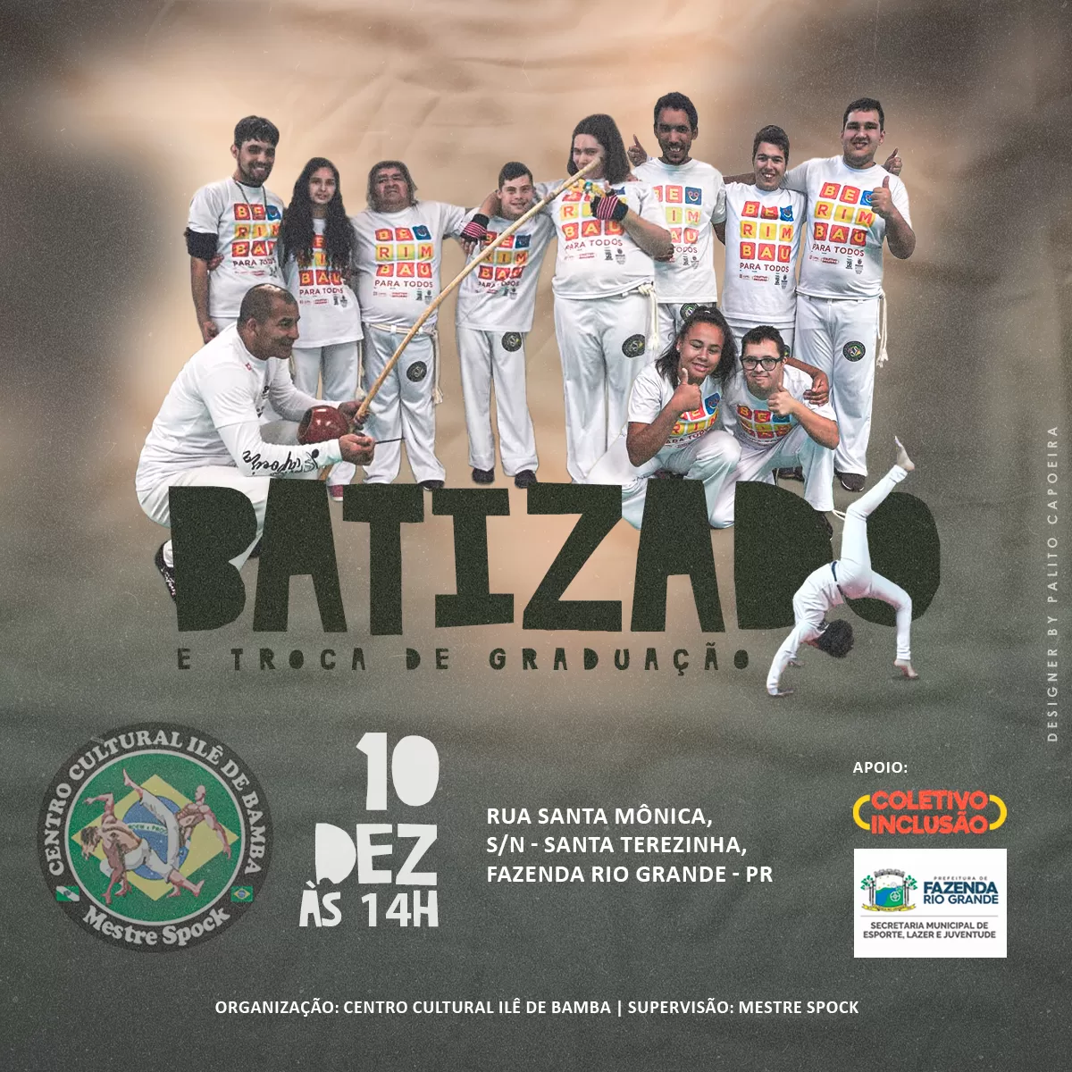 palito-capoeira-logo-marcas-design-grafico-social-midia-Batizado Ile de Bamba 2022